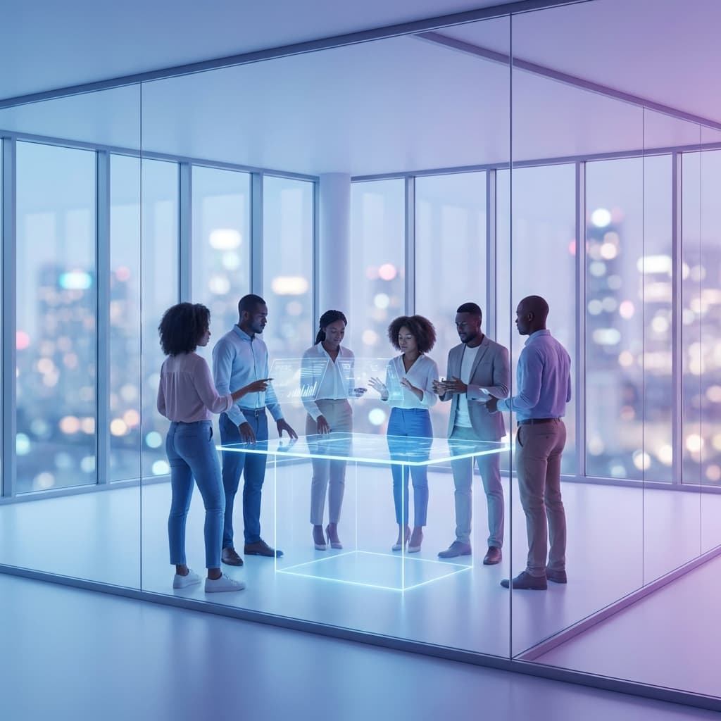 Students collaborating